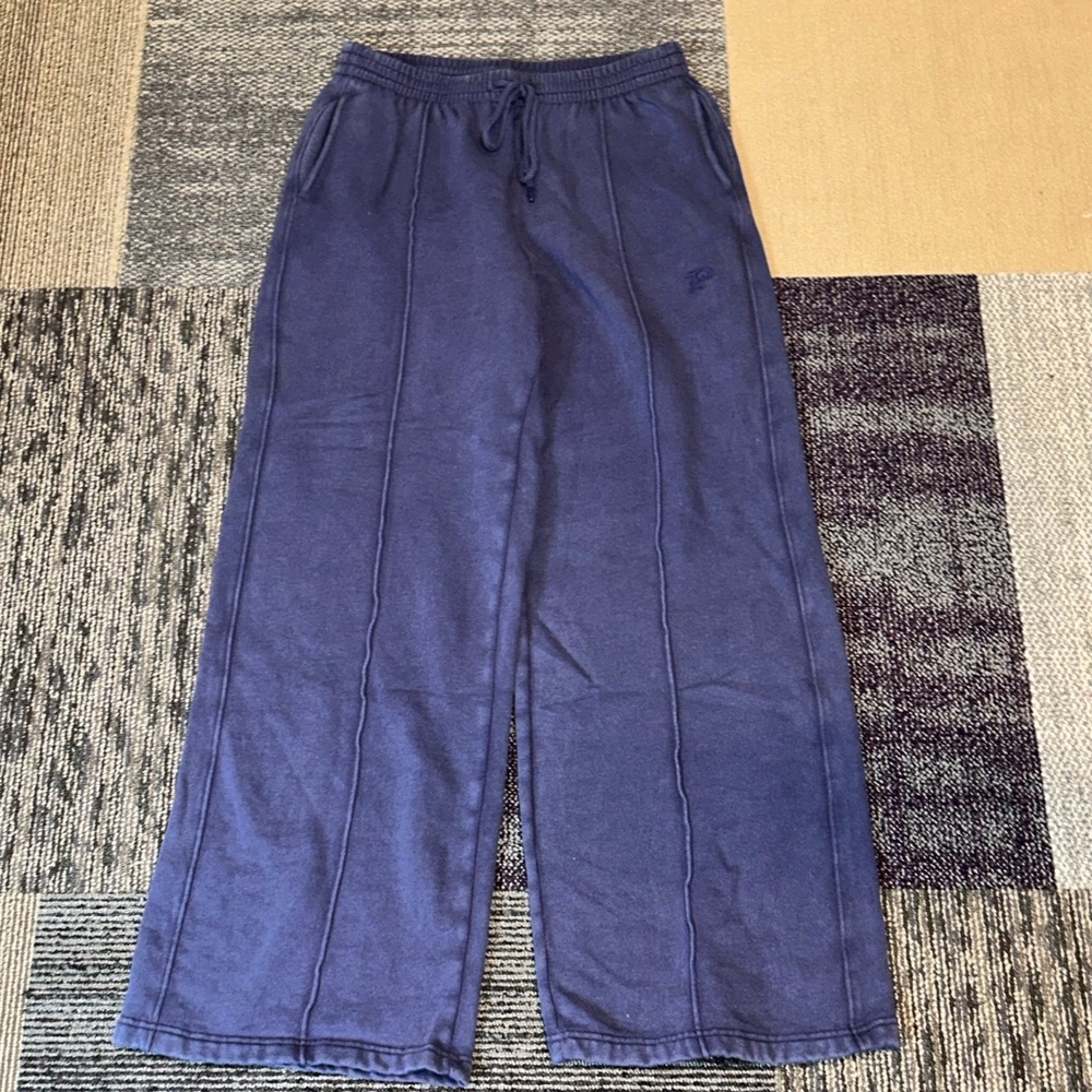 PINK Victoria's Secret Navy Lounge Wide Leg